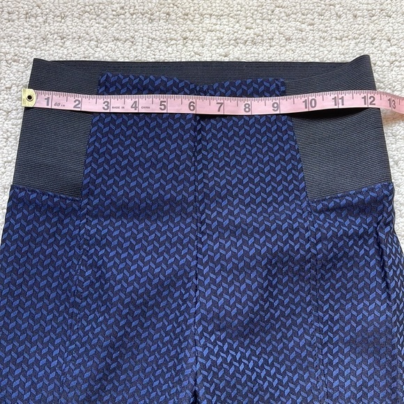 Le Château Blue & Black Legging Pants Size 0 Like New - Picture 7 of 10